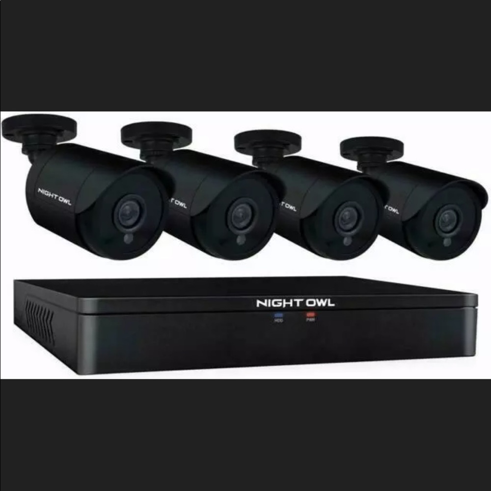 Night Owl 1080p 8 Channel 4 Wired Cameras Security